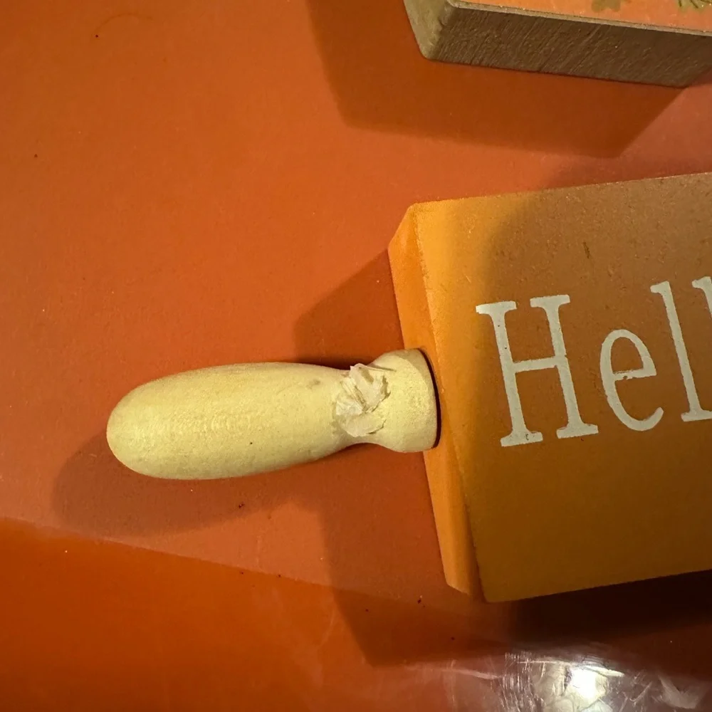 Orange Hello Pumpkin Party Decor